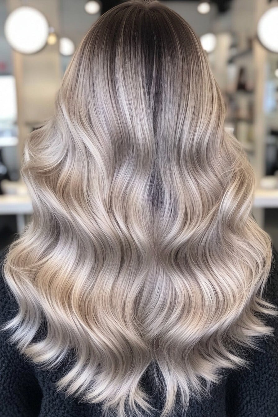 Smoky Ash Blonde Hair