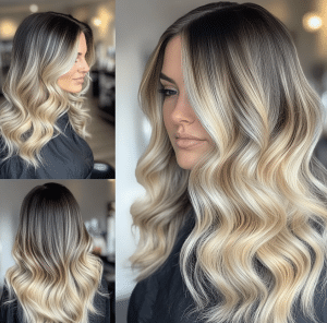 Smoky Blonde Balayage Hair