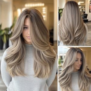 Smoky Mushroom Blonde Hair