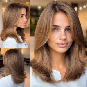 Soft Chestnut Brown Hair 