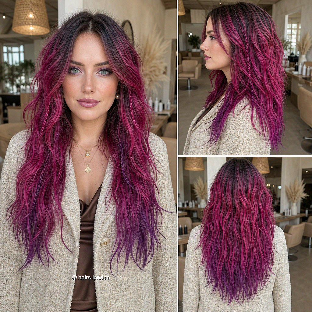 Top 39 Hair Color ideas for Winter 2026 Raspberry Magenta Hair