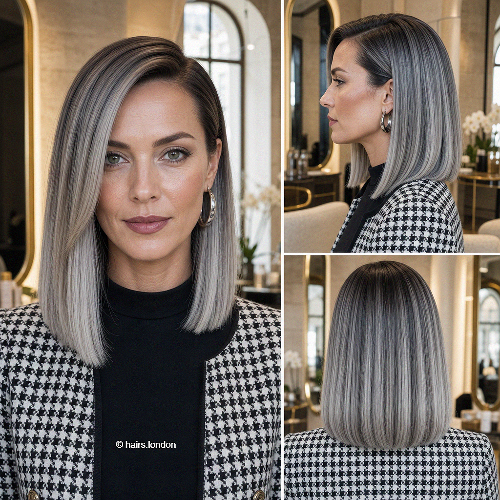 Top 39 Hair Color ideas for Winter 2026 Smoky Pearl Silver Hair