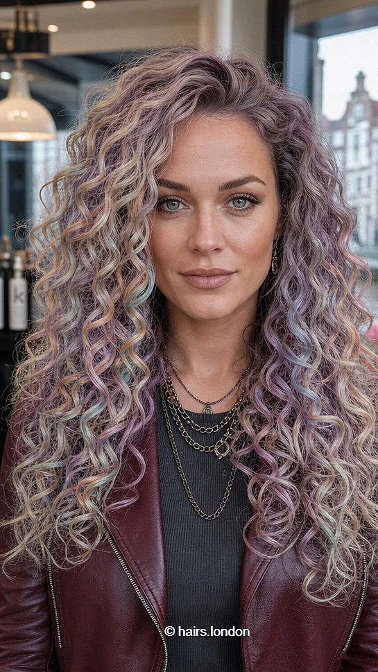 Trendy Calico Hair Color Ideas for 2026 Pastel Lavender Rainbow Hair