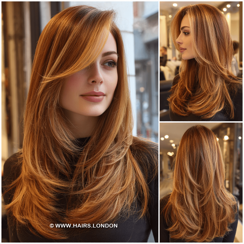 Warm Calico Blend Hair