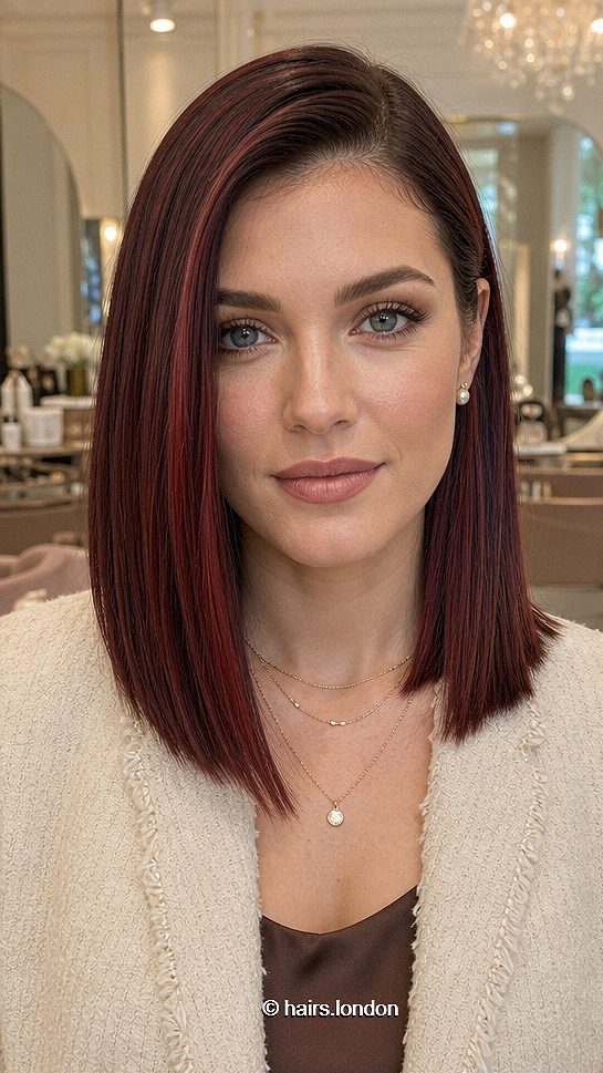 Wine-Inspired Hair Colors Perfect for 2026 Black Cherry Mahogany Hair