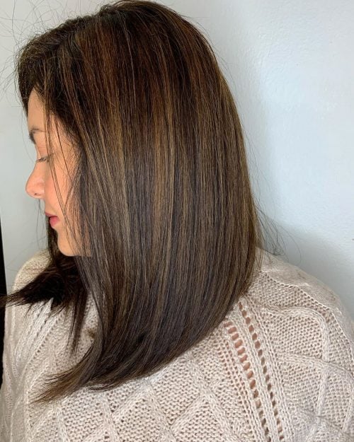 Cute Caramel Brown Highlights