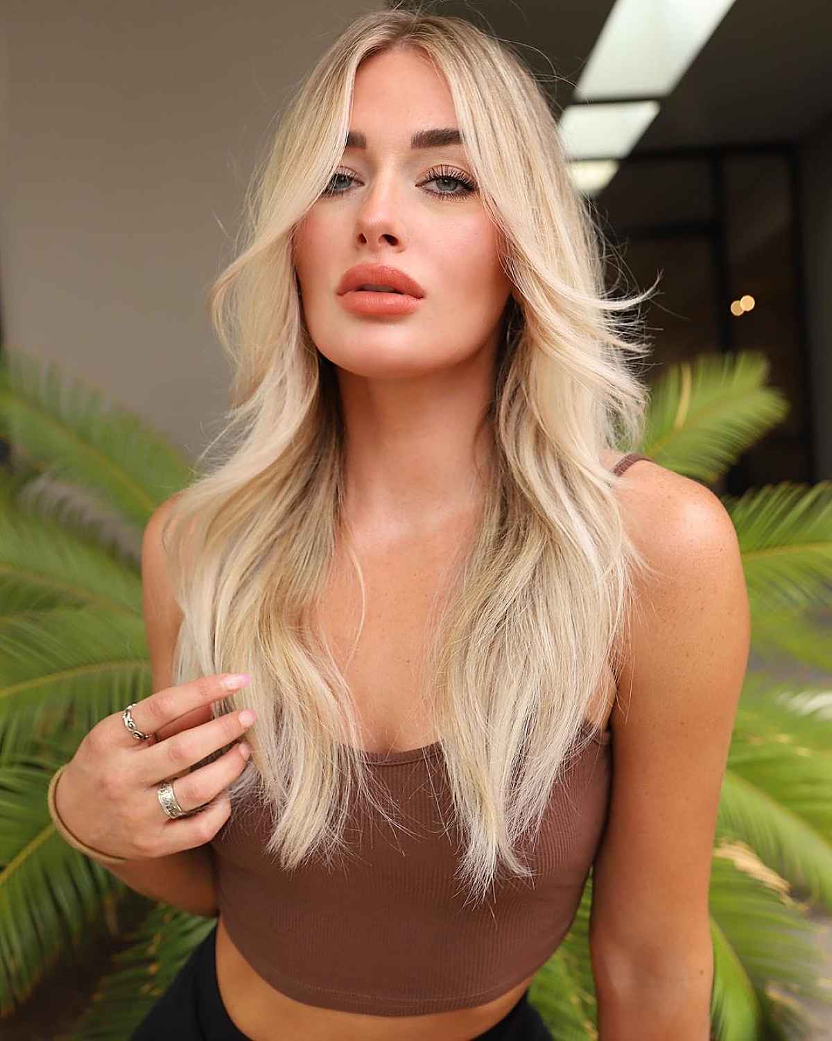 28 Long Blonde Hair Styles That Are Taking Over in 2025 modern day chamomile blonde long hair