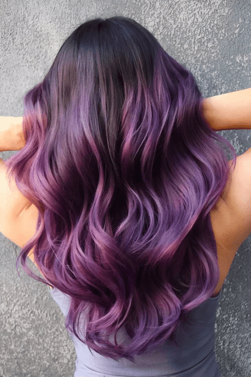 26 Stunning Purple Ombre Hair Color Ideas for 2025