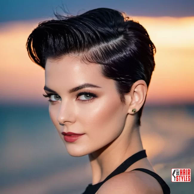 15. The Slicked-Back Pixie