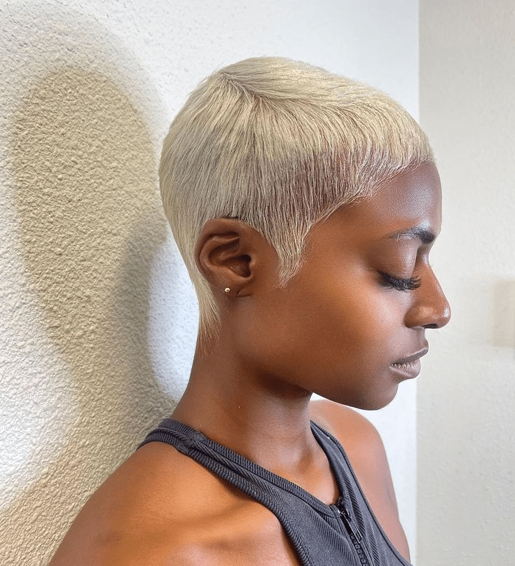 21. Platinum Blonde Crop