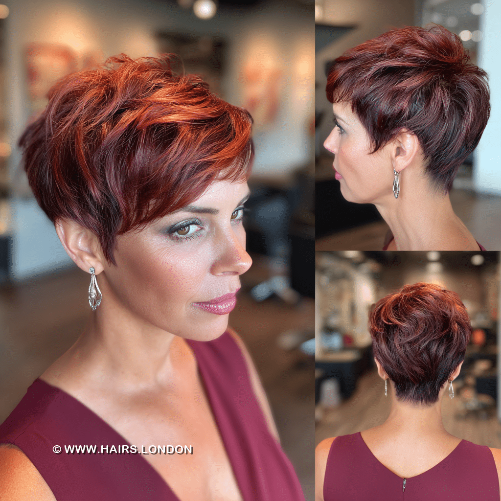 Fiery Copper Red Hair