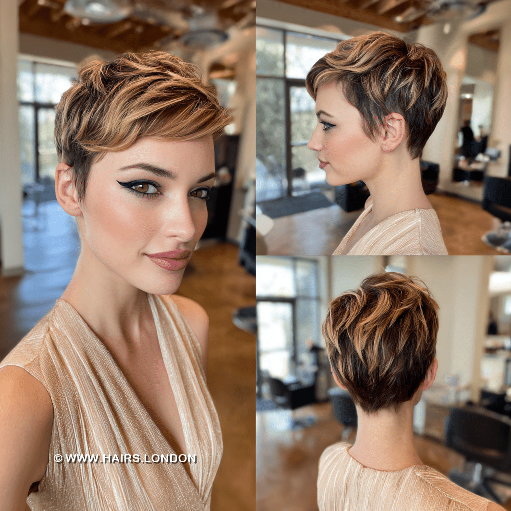 Golden Honey Caramel Hair