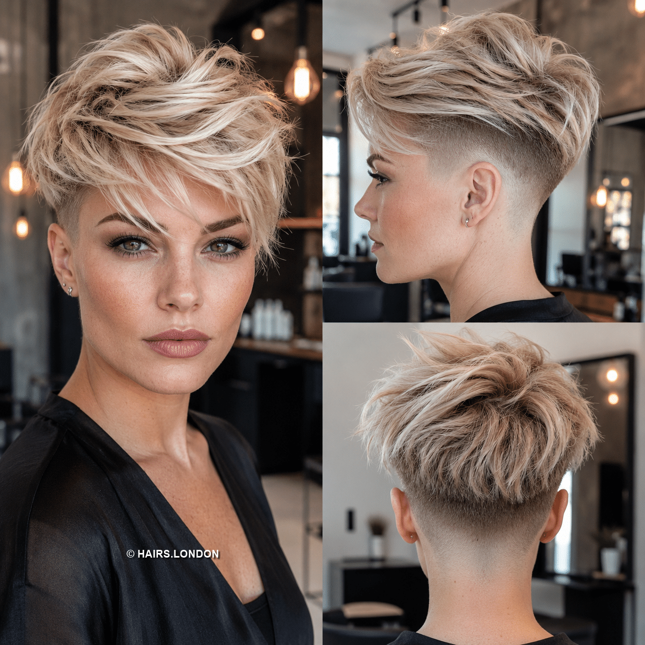 Vanilla Beige Texture Hair
