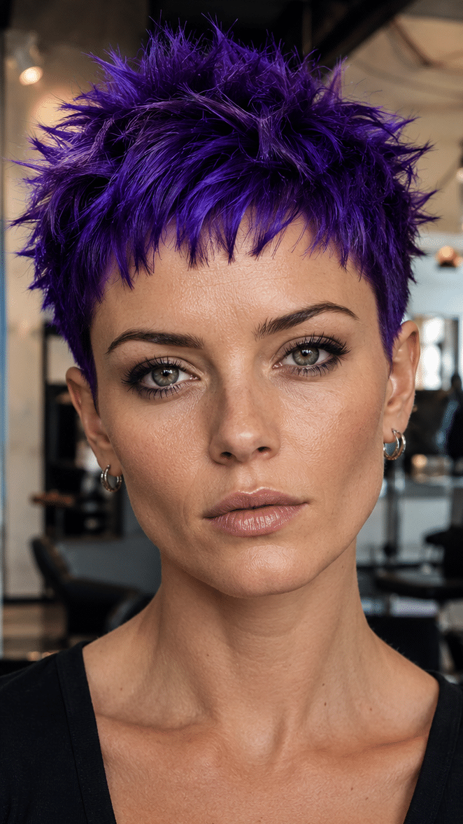 Royal Amethyst Violet Hair