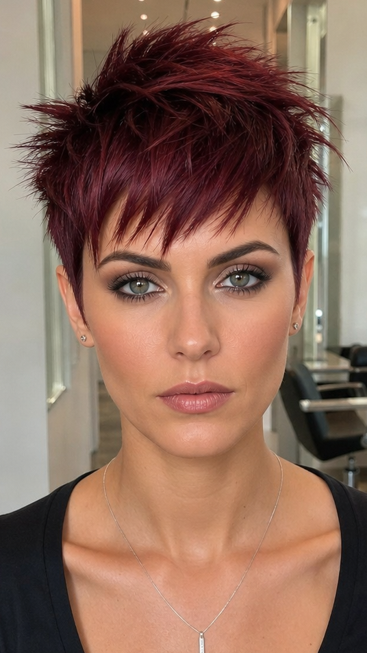 Cabernet Garnet Hair