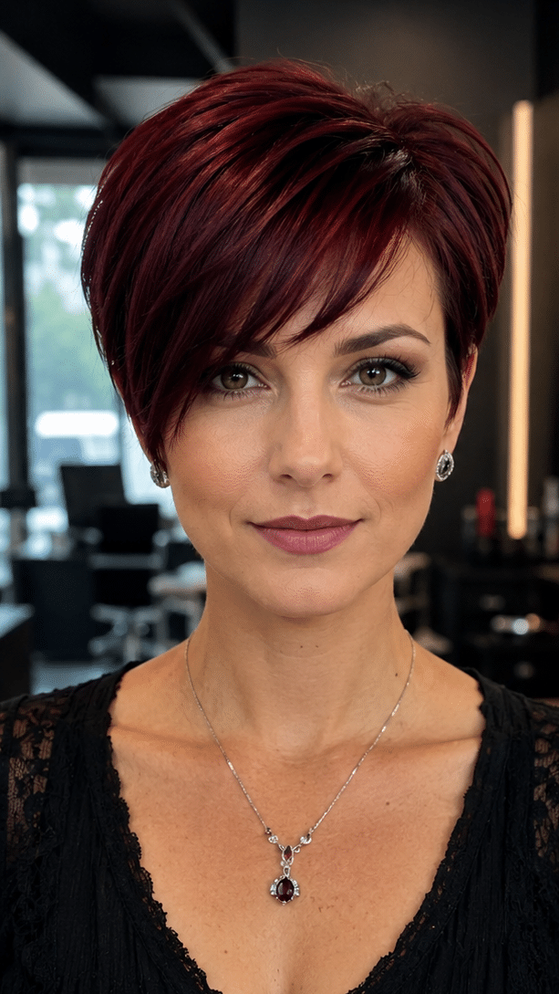 Black Cherry Velvet Hair