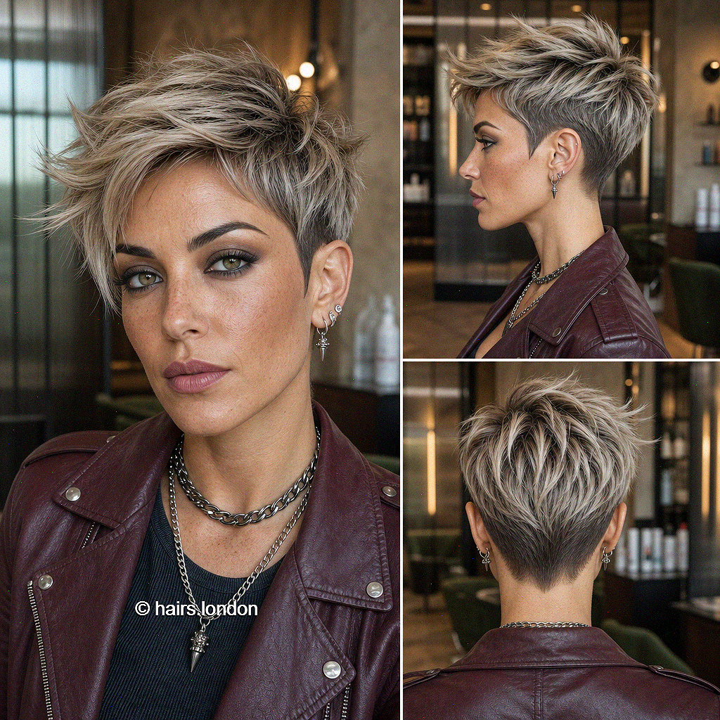38 Trendy Pixie Cuts for Every Vibe Smoky Taupe Blonde Hair