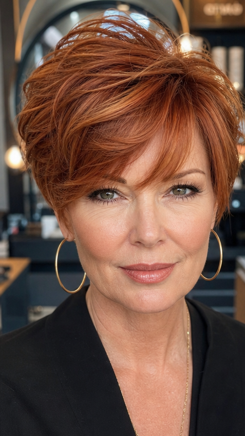 Cinnamon Copper Spice Hair