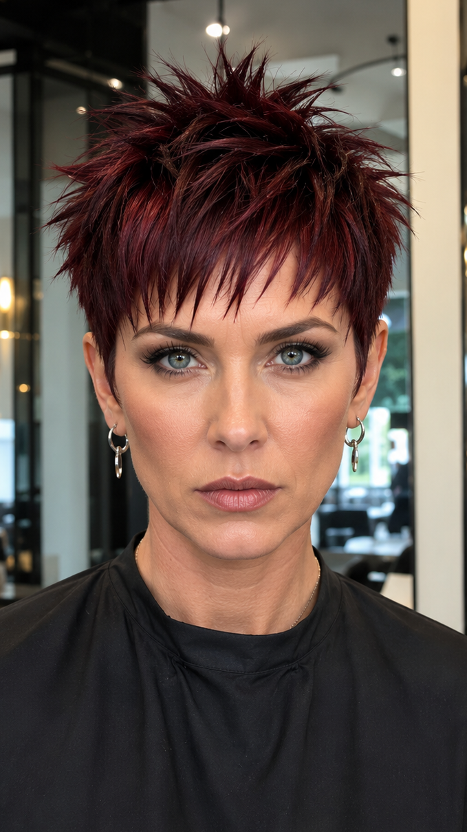 Black Cherry Voltage Hair