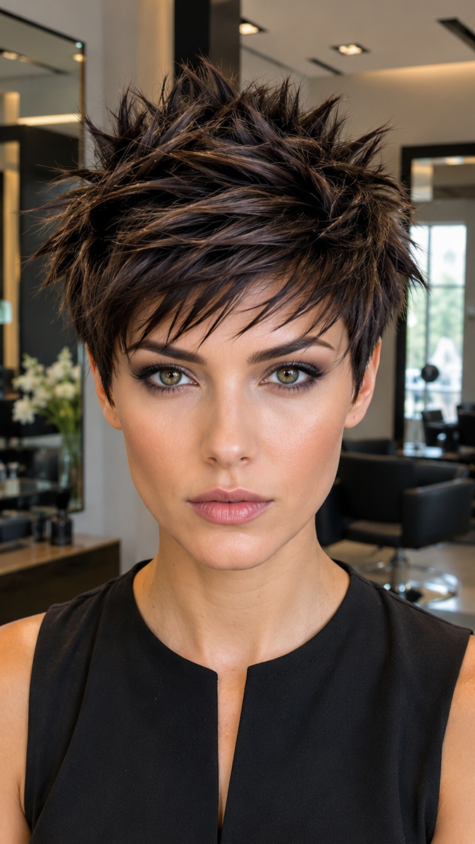 Midnight Mocha Brunette Hair