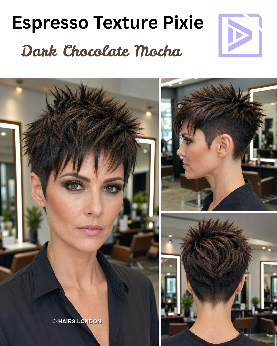 40 Bold & Elegant Buzz Cuts for Women Dark Chocolate Mocha Hair