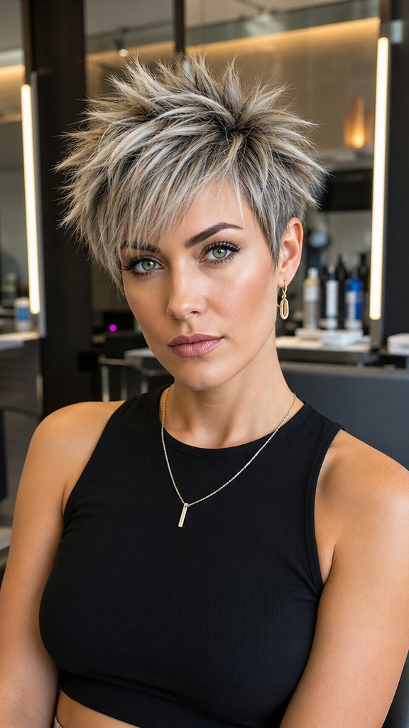 Silver Ash Storm Hair