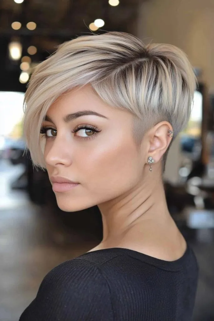 5. Create a Platinum Blonde with Dark Roots
