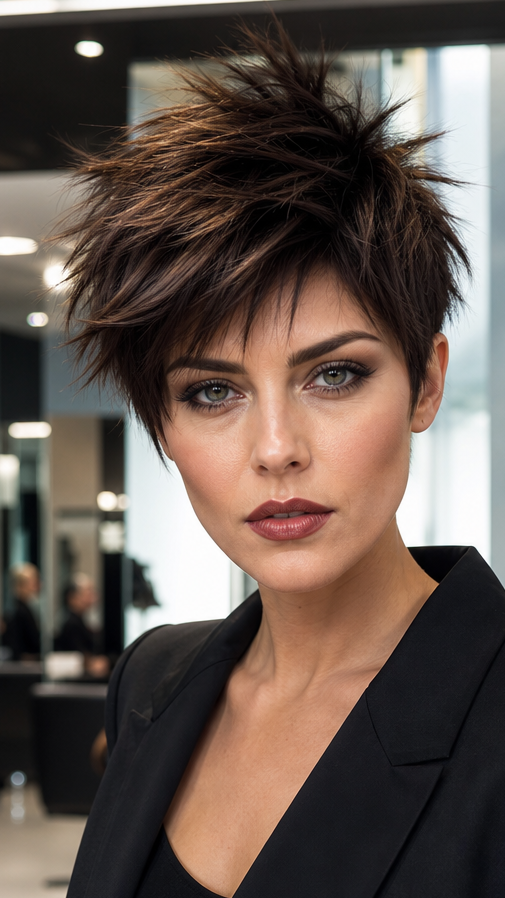 Smoky Espresso Brunette Hair