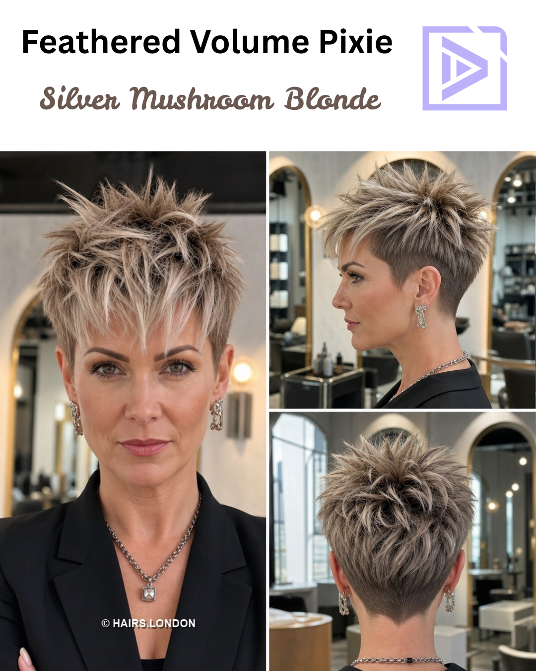 Silver Mushroom Blonde Hair