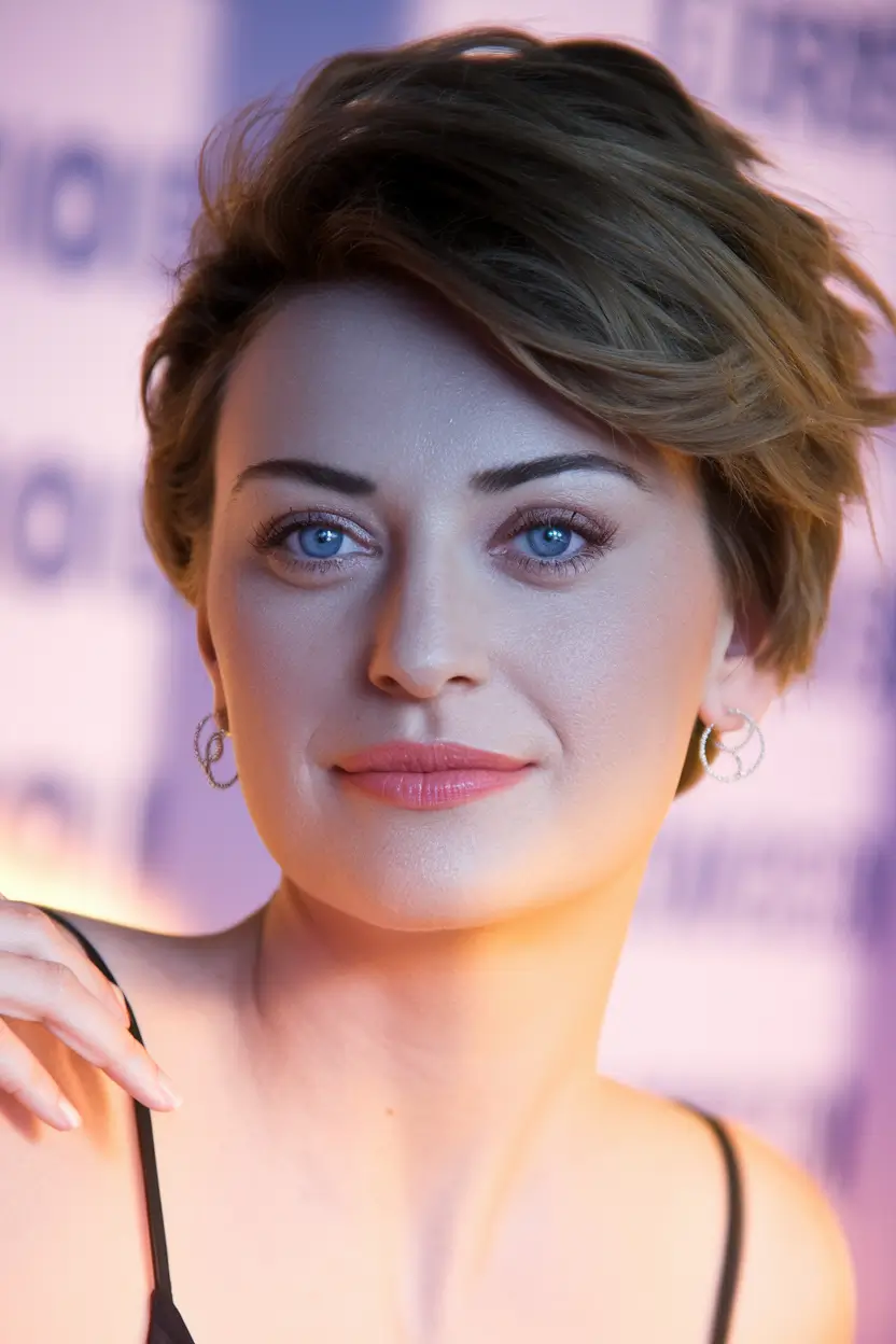 6. Effortless Asymmetry with Sandy Warmth