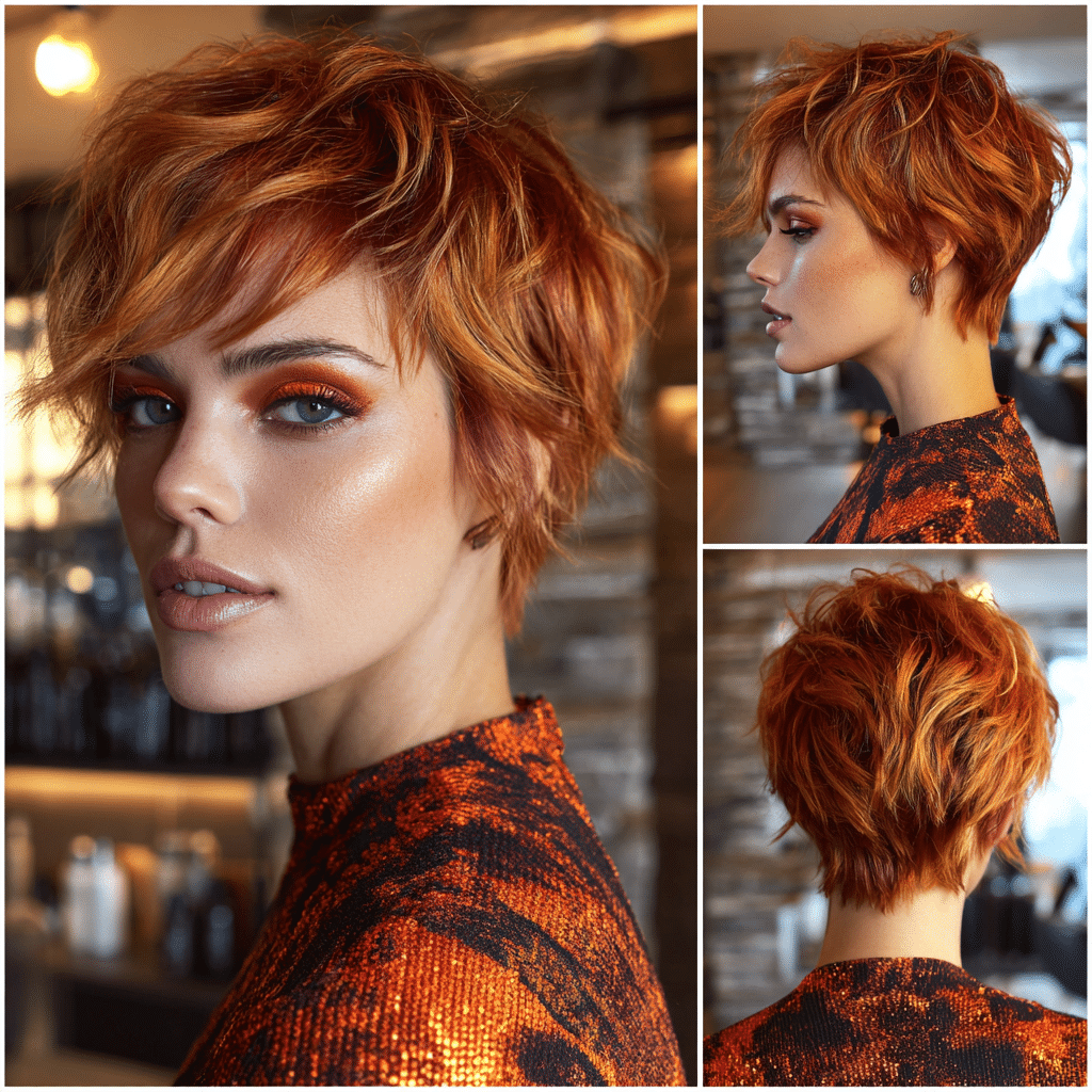 Burnt Copper Spice Hair