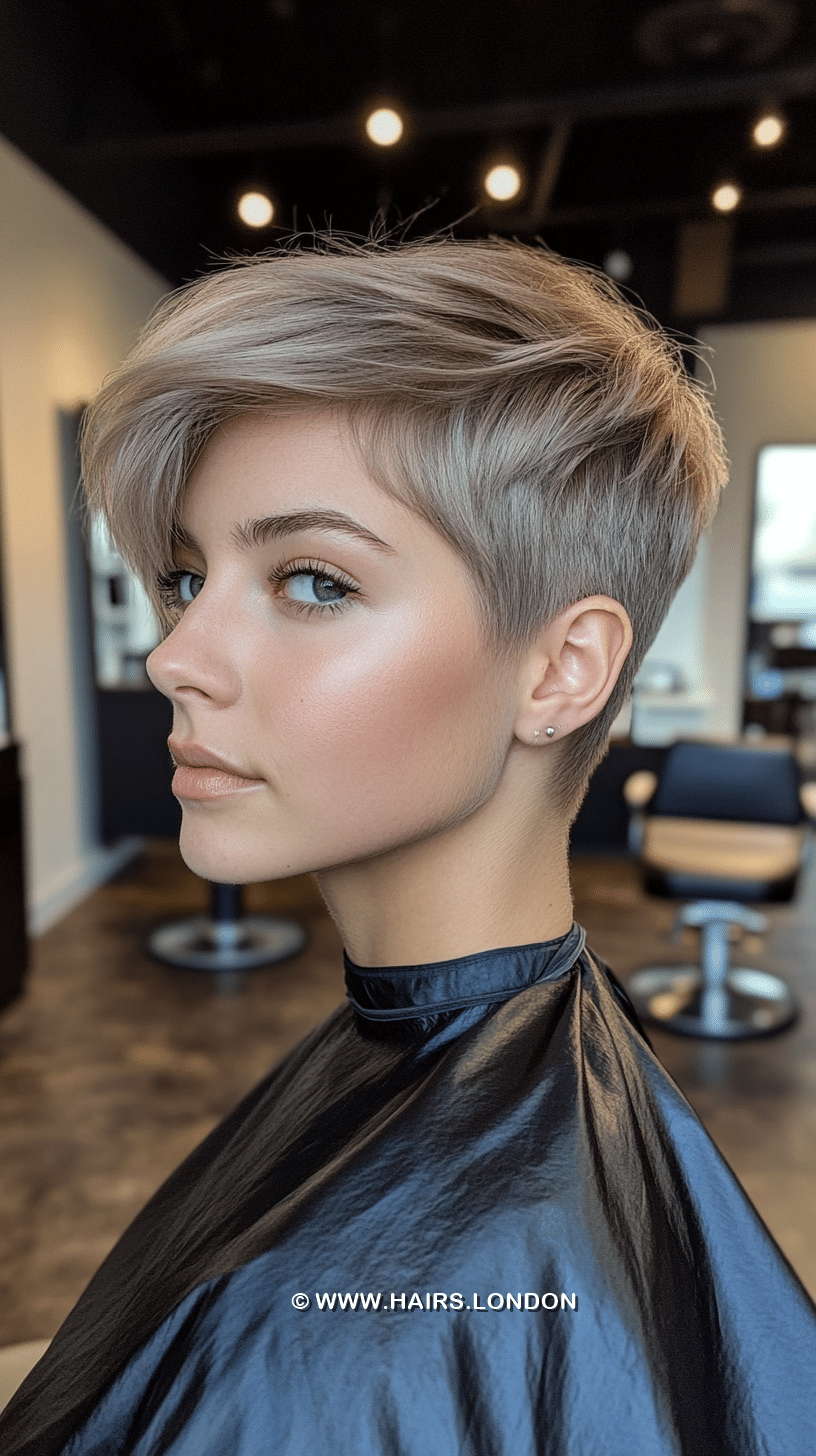 Cool Ash Grey Blonde Hair