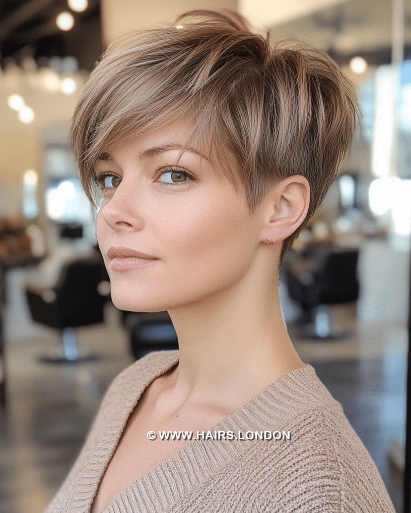 Cool Mushroom Brown Hair