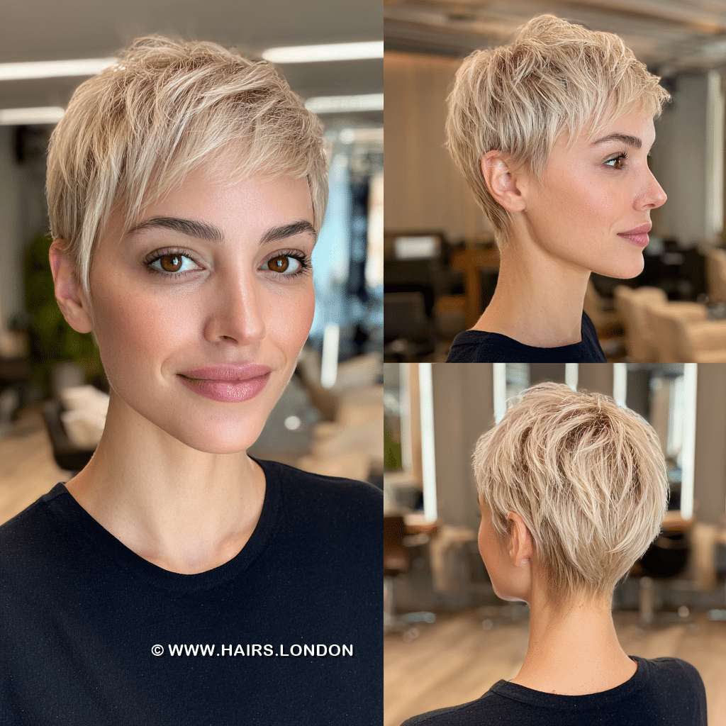 Creamy Beige Blonde Hair