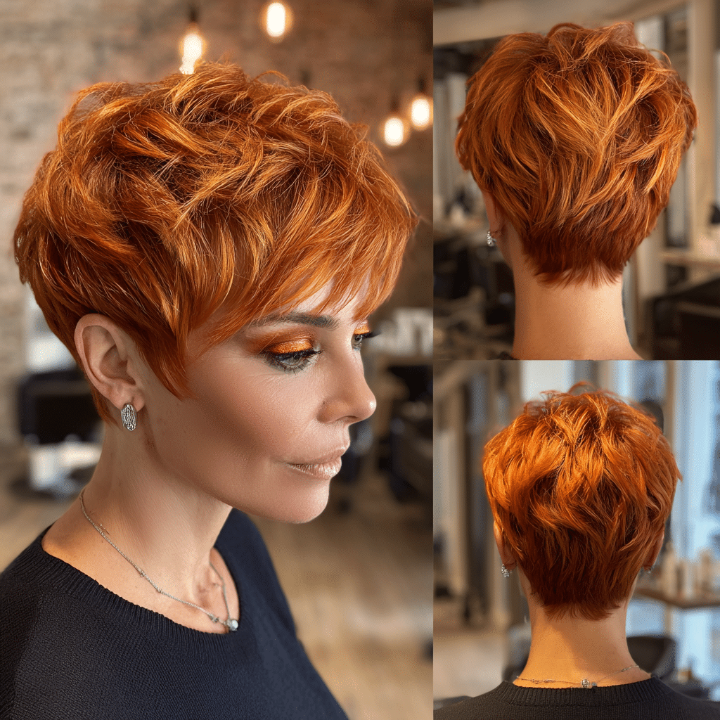 Fiery Copper Red Hair