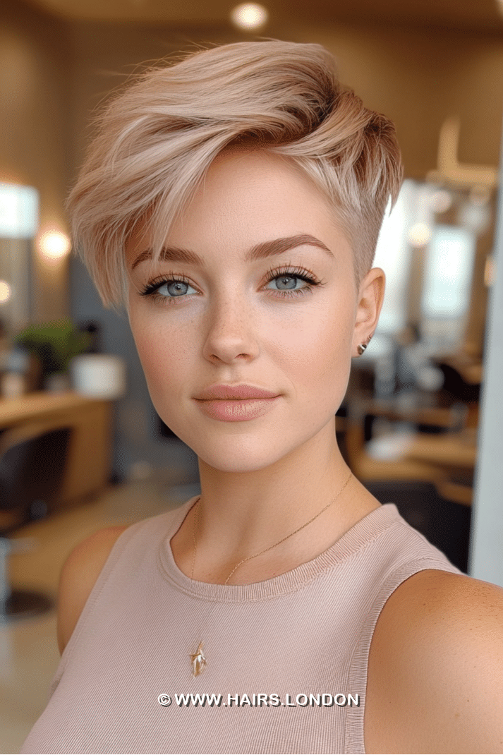 Icy Beige Blonde Hair