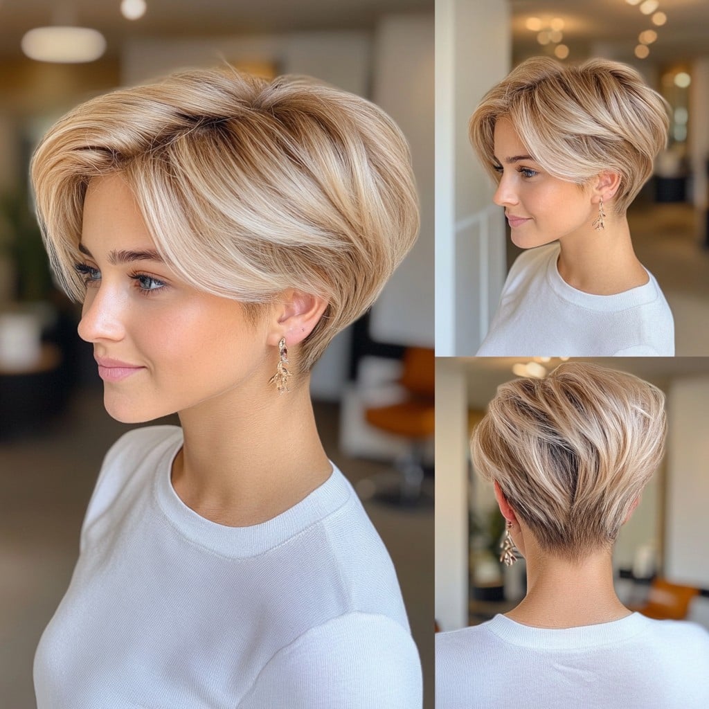 Soft Champagne Blonde Hair