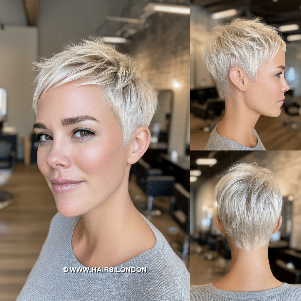 Soft Pearl Platinum Hair