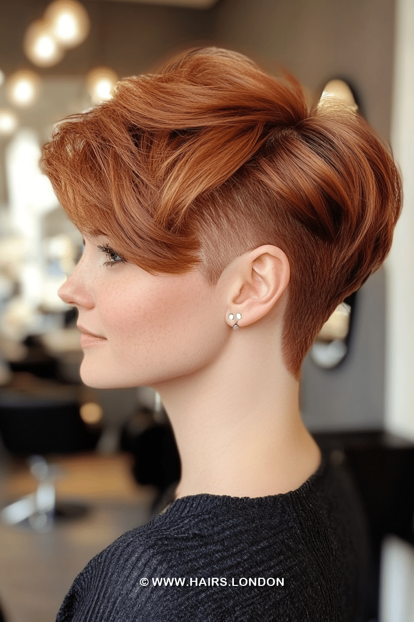 Warm Copper Auburn Hair