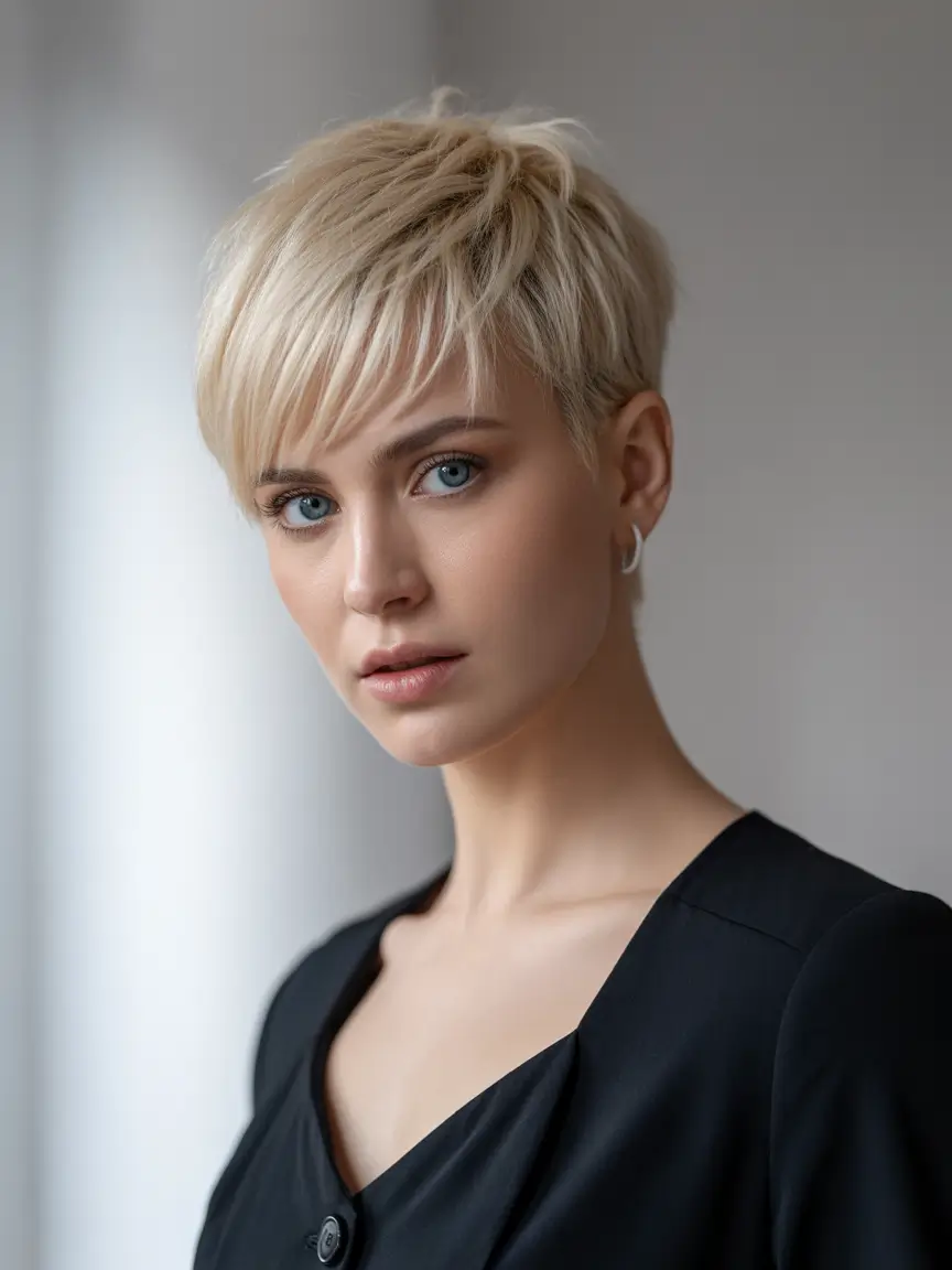 Butter-Blonde Chic With Texture