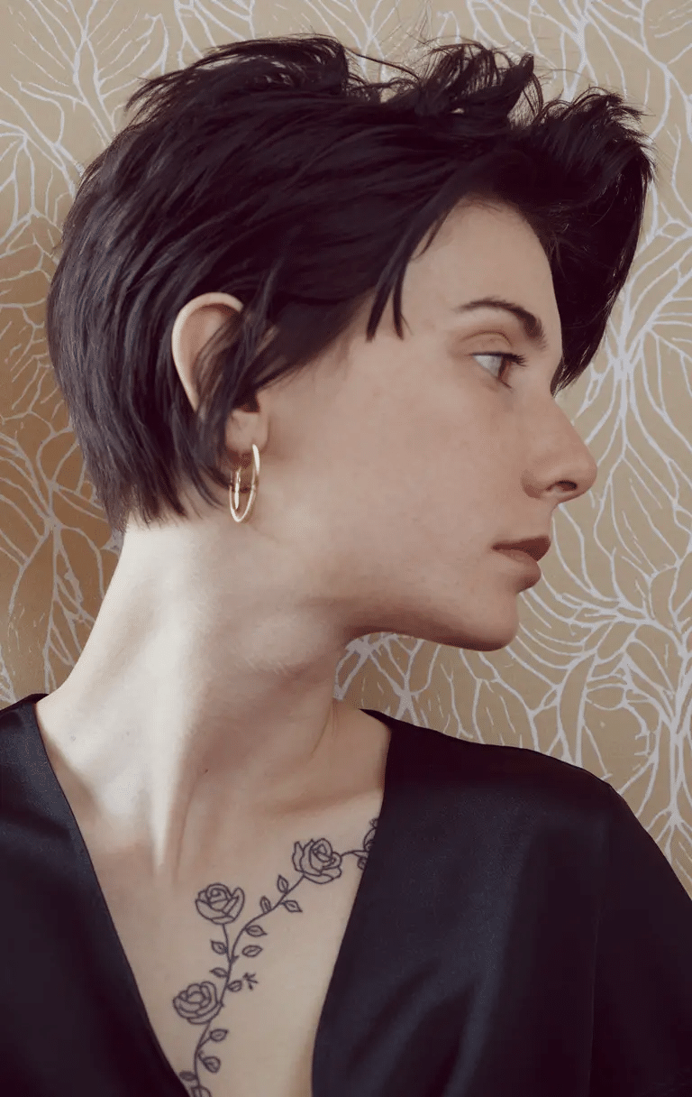 Classic Cropped Pixie with Texture
