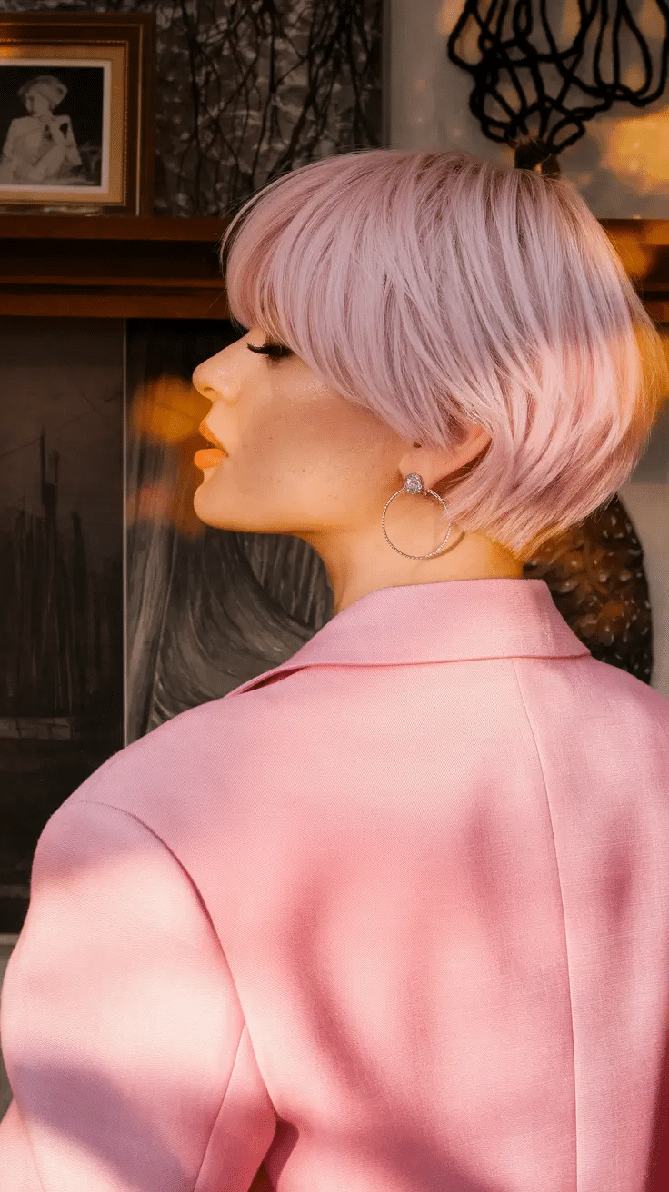 Classic Pixie with Micro Bangs