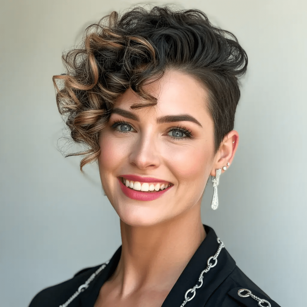 Curl-Pop Side Sculpt