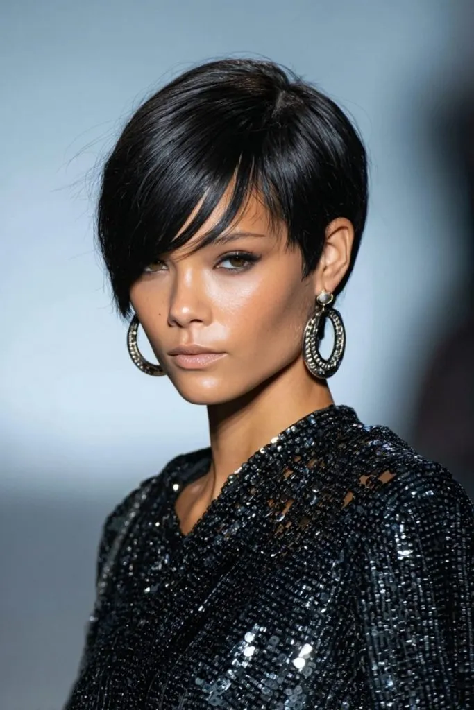 Defined Layers Bold Long Pixie