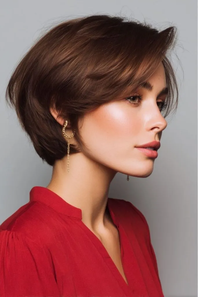 Fine Hair Chin Length Cut