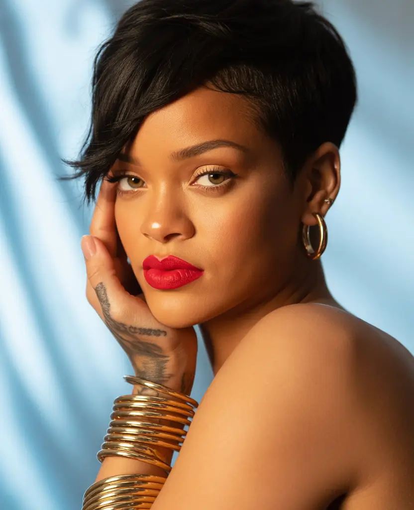 Glossed to Perfection: Luxe Layers with Drama