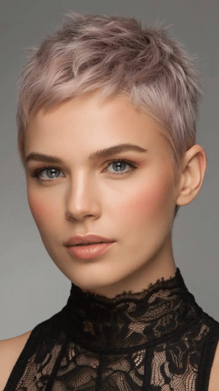 Lavender Smoke Micro Pixie