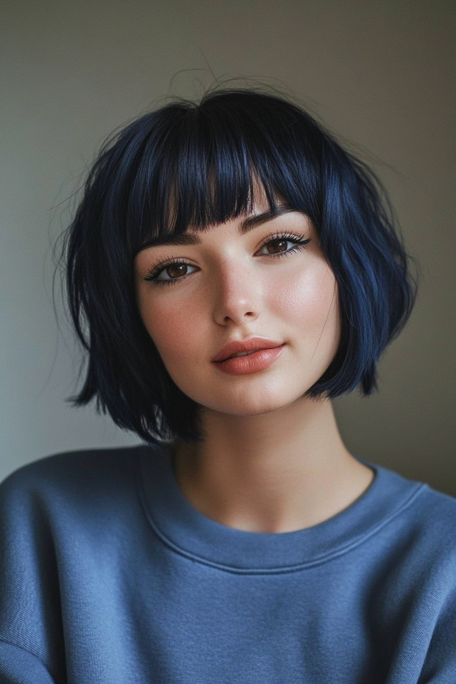 Micro Bang Pixie Bob in Blue-Black