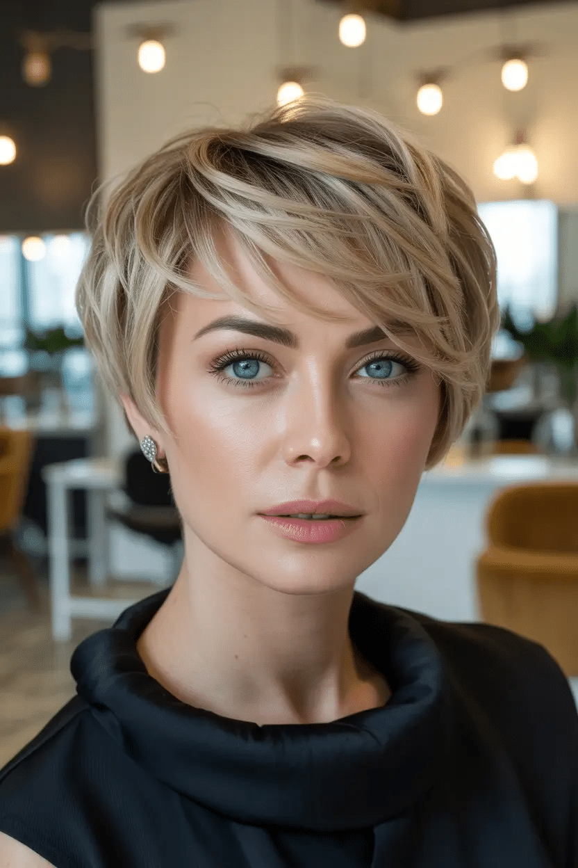 Soft Focus Blonde Layers