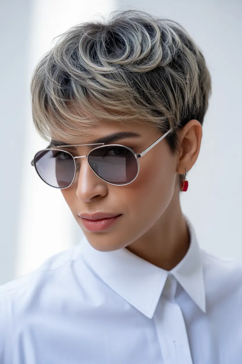 Swirled Layers with a Retro Touch